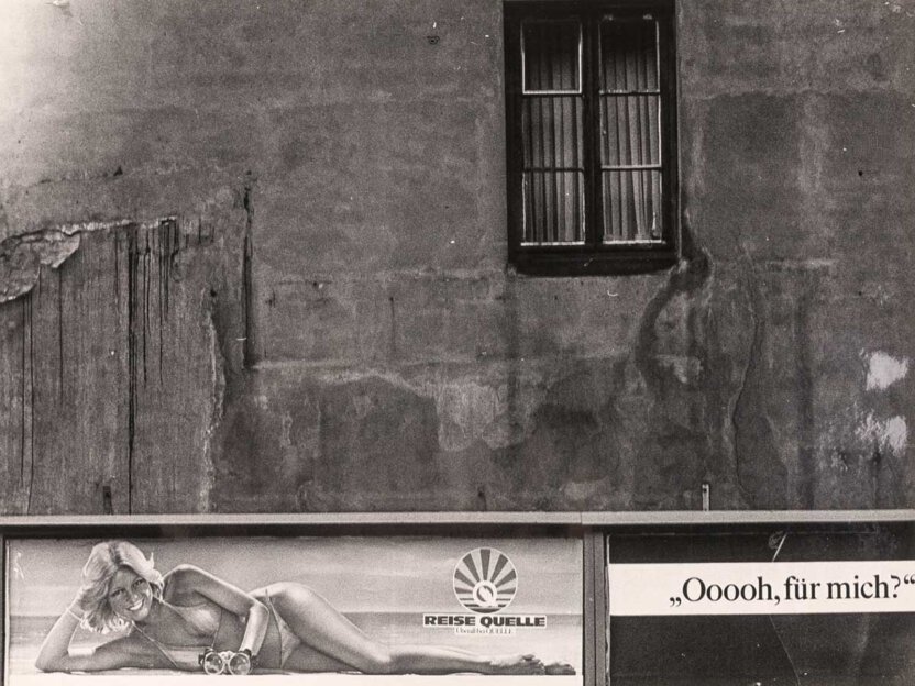 Werbeplakat "ooh für mich" in Bremen